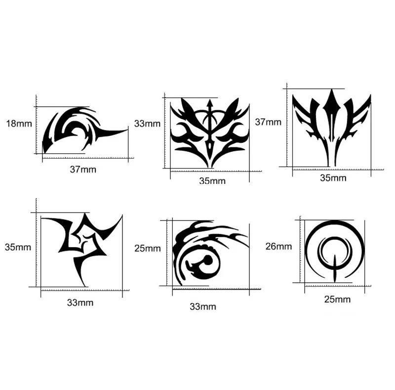 SIANCS DIY декоративная наклейка s для FATE/ZERO мобильного телефона ноутбука автомобиля аниме наклейка для iPhone XS huawei Xiaomi