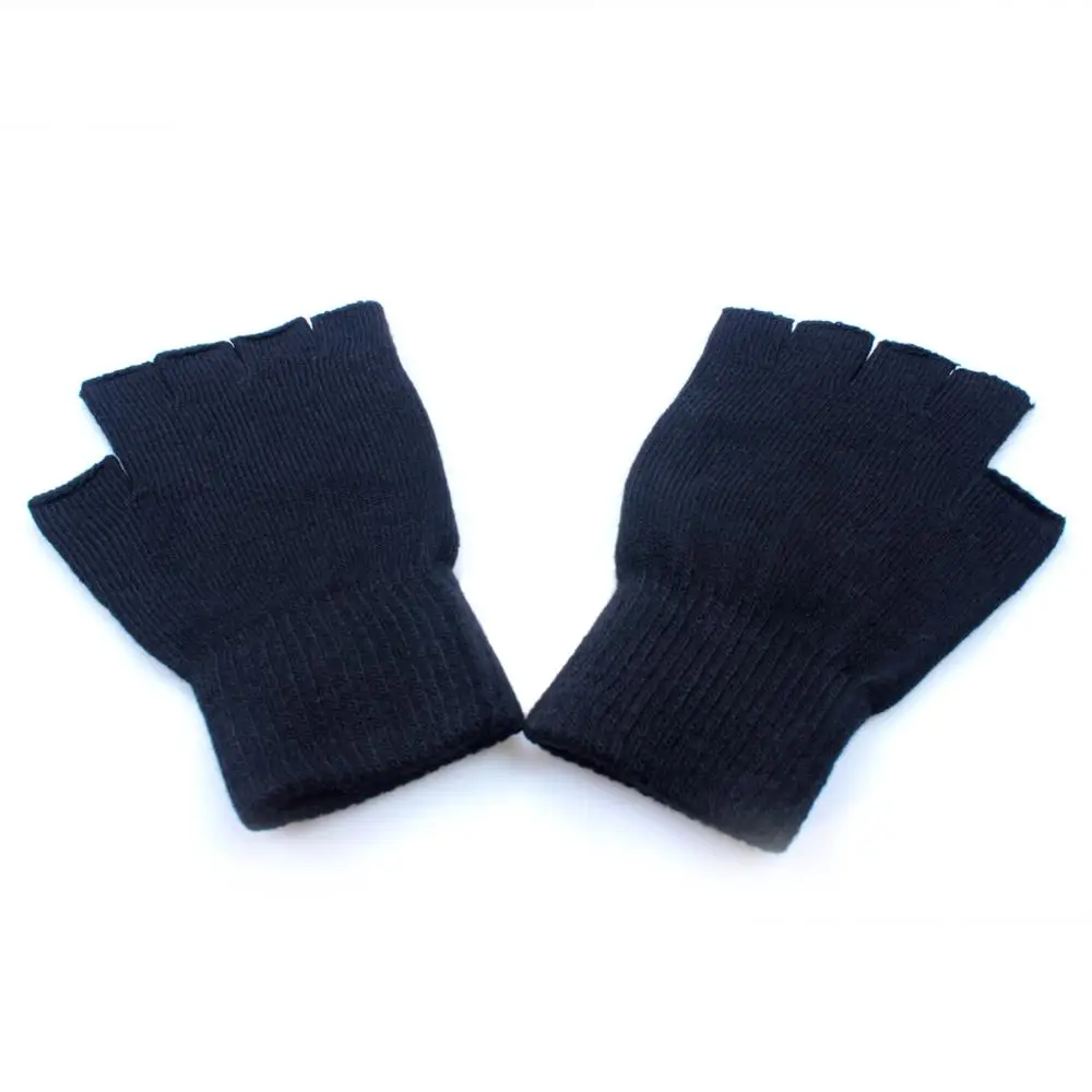 Пара зимних теплых перчаток на Хеллоуин Рождество скелет забавные перчатки с