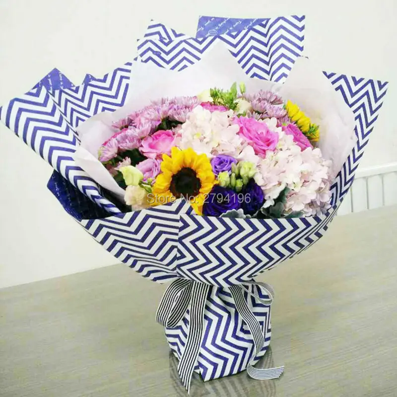 10 листов гофрированного крафт материала для упаковки цветов букет свадьбы