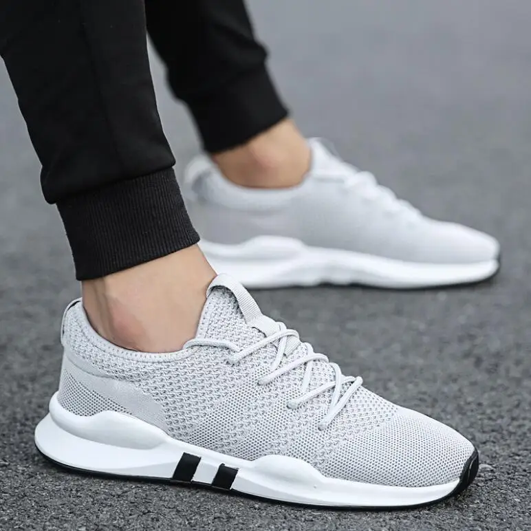 

Spring and summer Popular Men fashion Casual Shoes Breathable Male 2018 sneakers adult Non-slip Comfortable Footwear 3 colors