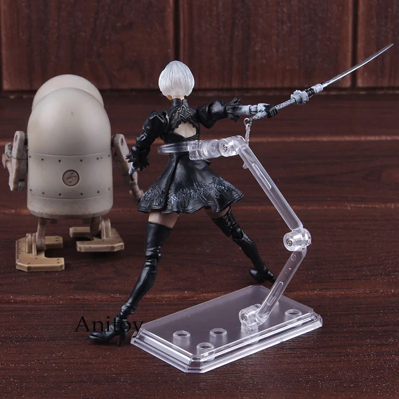 Автоматы 2B YoRHa № 2 Тип B &amp машина Lifeform ПВХ вывести искусство SQUARE ENIX Фигурки