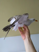 simulation seagull spreading wings bird prop 30x50cm seagull modelfoamfeathers bird handicraftdecorationgift d1228