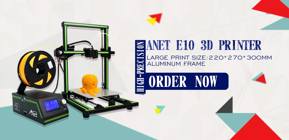 Anet E10 предсборка версия 3d принтер комплект DIY Reprap Prusa i3 3d принтер Высокая точность рабочего стола Impressora 3d принтер drucker