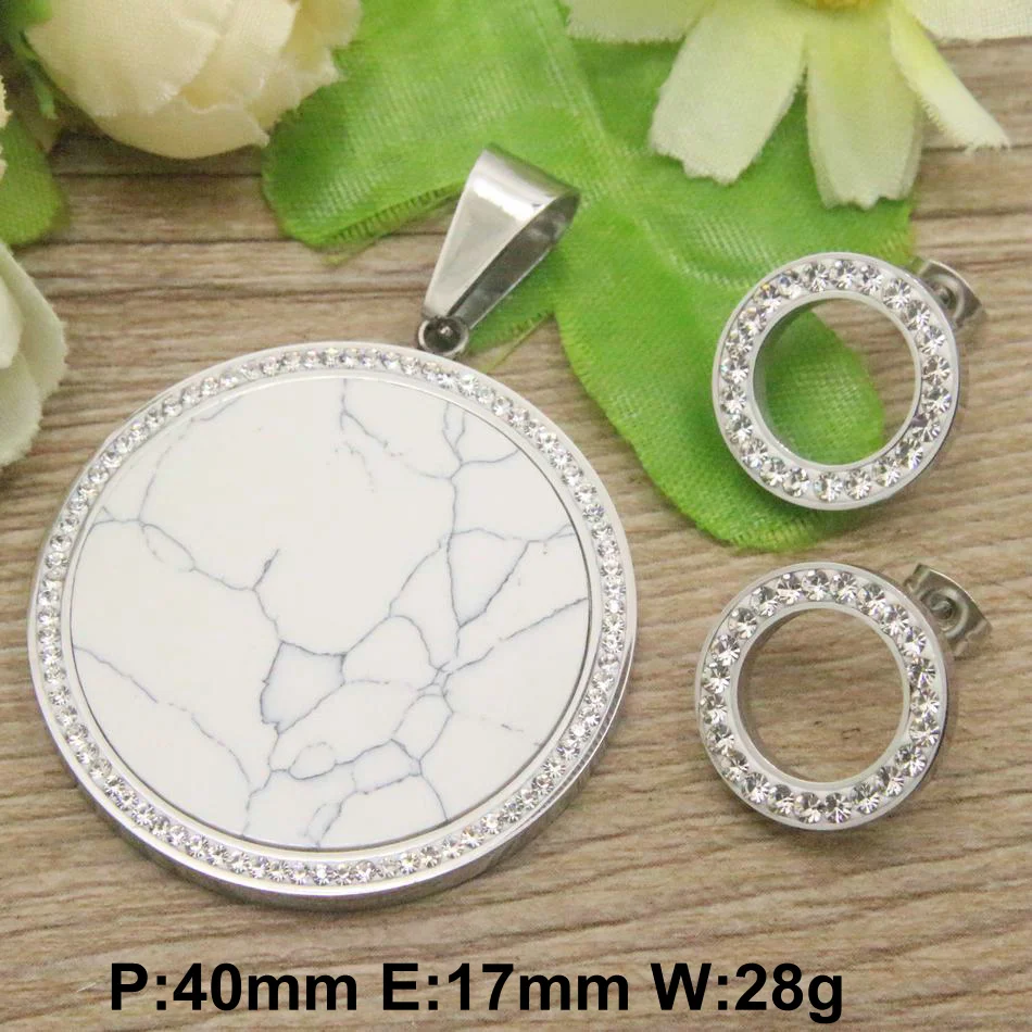 Комплект женских украшений из нержавеющей стали 6 видов|stainless steel jewelry set|steel setjewelry