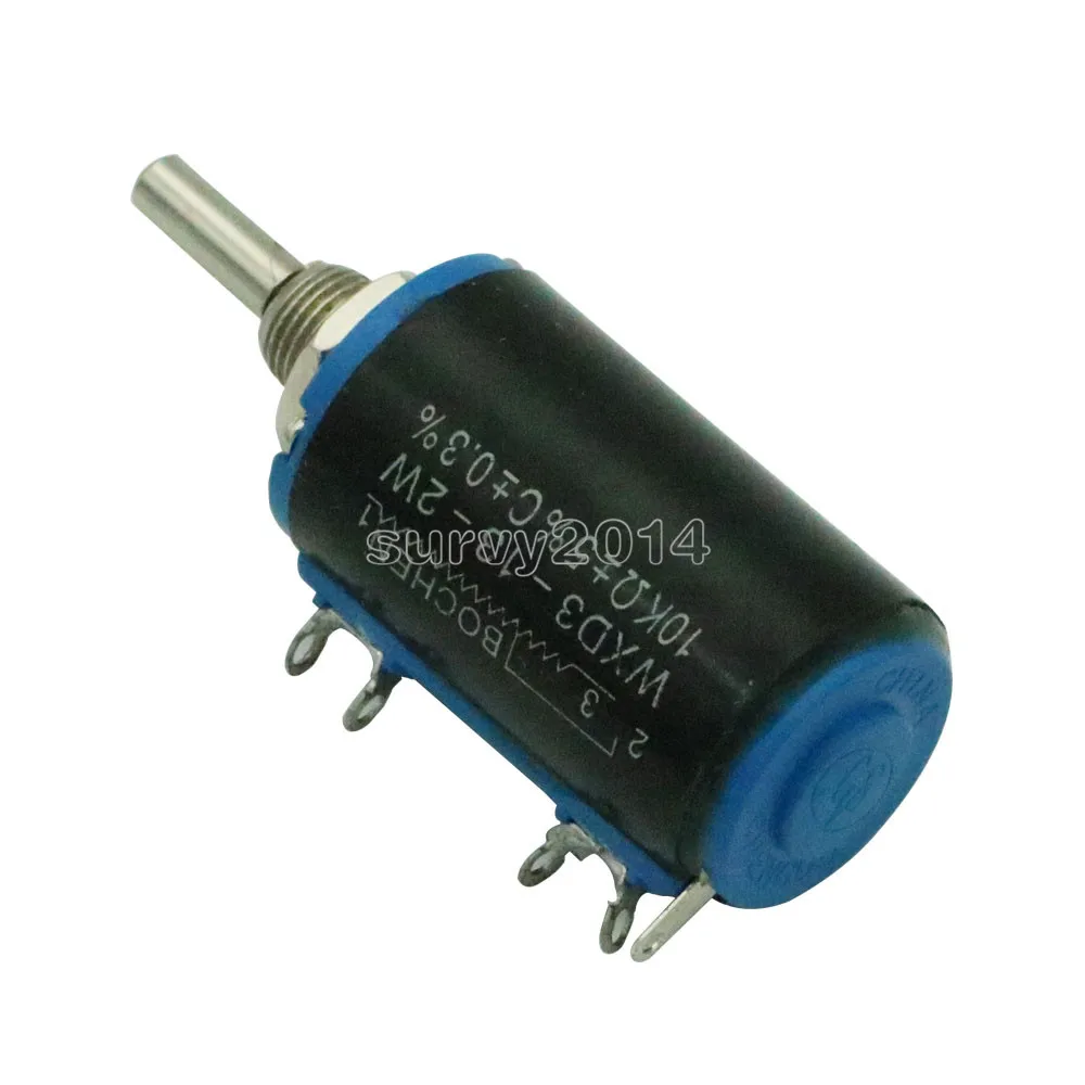 WXD3-13 2 Вт WXD3-13-2W поворотные боковые поворотные многоповоротные проволочные линейные потенциометры 10 к Ом Diy Kit Электронные