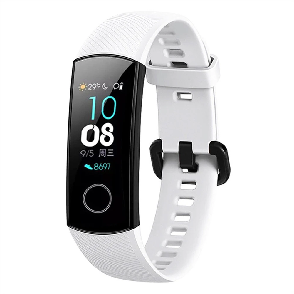 Сменный многоцветный мягкий силиконовый ремешок для часов Huawei Honor Band 4|Ремешки