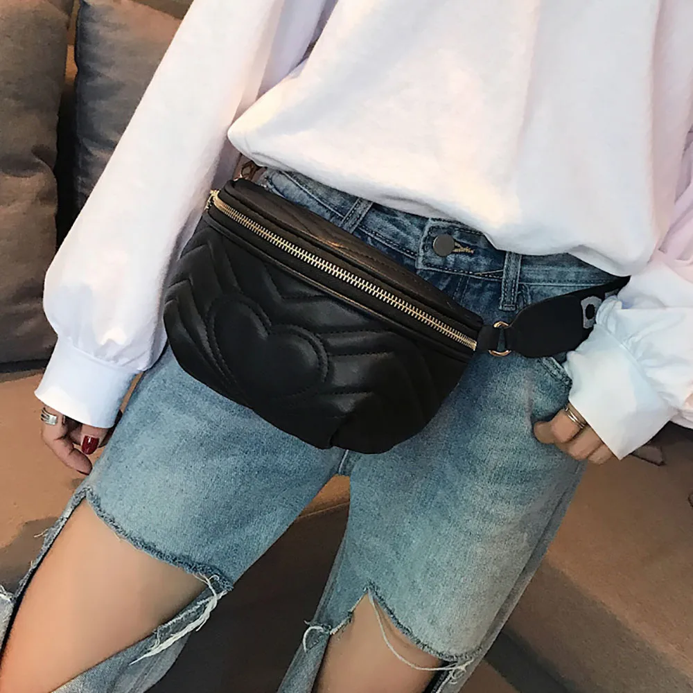 Простая женская сумка через плечо карманная модная на грудь bolsas feminina|Сумки с