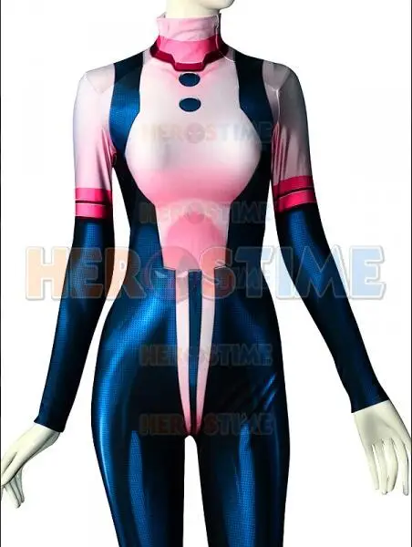 Костюм Uraraka My Hero academic Ochaco вечерние костюмы на Хэллоуин для косплея боди заказ|hero