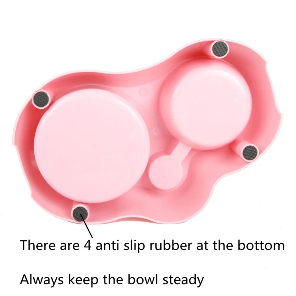 KEMISIDI Двойная чаша для птиц питомец фонтан кошек собак миски воды водостойкая три