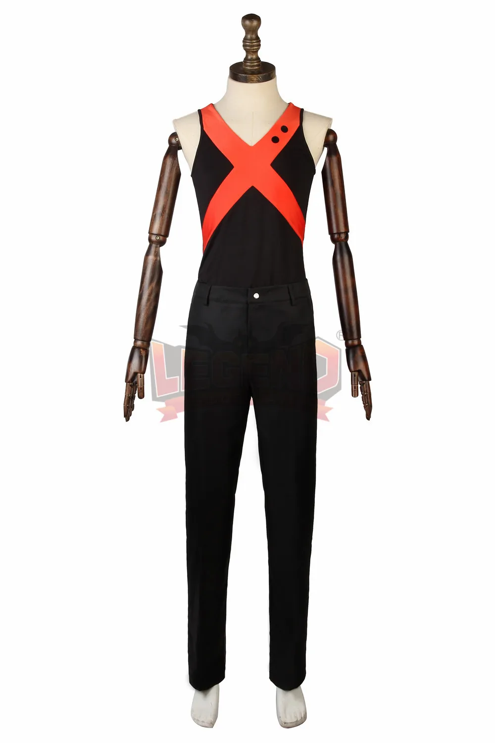 С героями из мультфильма Мой Hero boku без hero Академии Katsuki Bakugou косплэй костюм