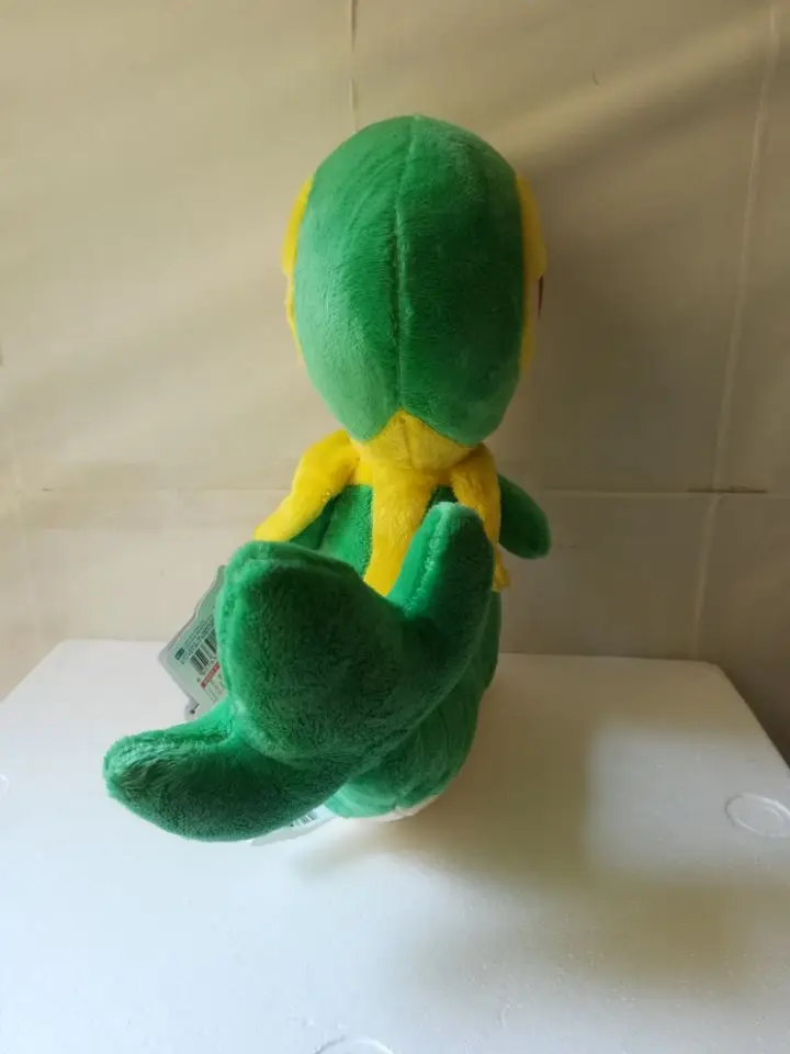 Прекрасный аниме Snivy Большой 30 см Мягкая Кукла Детская игрушка подарок на день