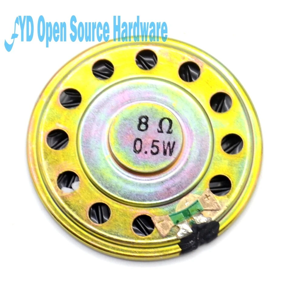 2 шт./лот колонки зуммер 17x50 мм 4R3 8ohm 0 5 w|buzzer speaker|2pcs speakersspeaker |