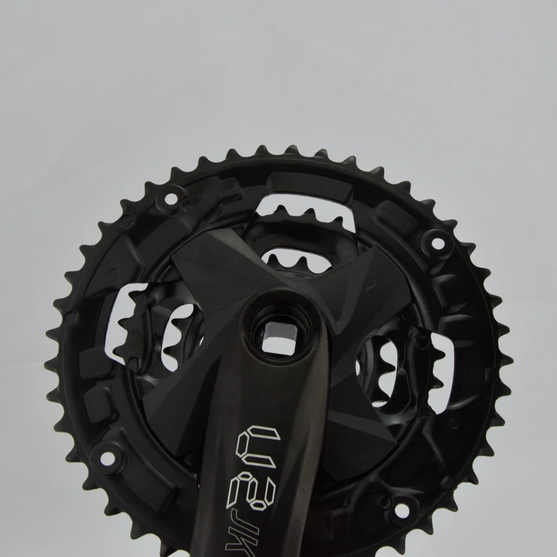 XC MTB шатун для горного велосипеда из алюминиевого сплава велосипедный шатун со звездочкой 22/32/44 чертежная линейка 7/8/9 ручка зубчатый диск