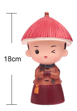 Китайская принцесса Hanfu девушка силиконовые формы 3D Аниме штукатурка плесень ремесла цемент Глина Инструменты модель DIY Гипсовая фигурка куклы плесень - Цвет: 18cm