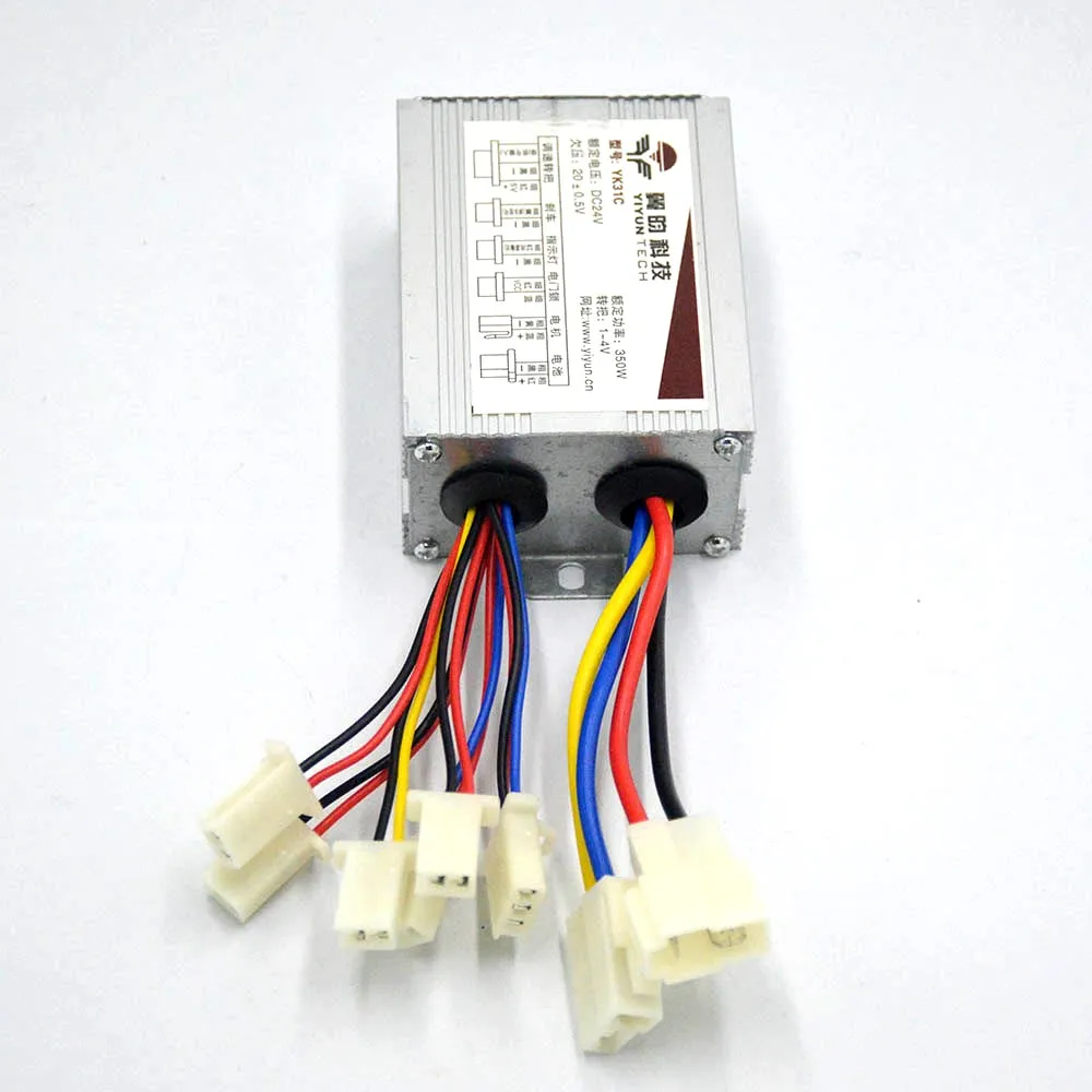 24V 350W 24 В 250 Вт 350 Вт 500 Вт контроллер двигателя электровелосипед контроллер скутера для электровелосипеда - Цвет: 24V 350W