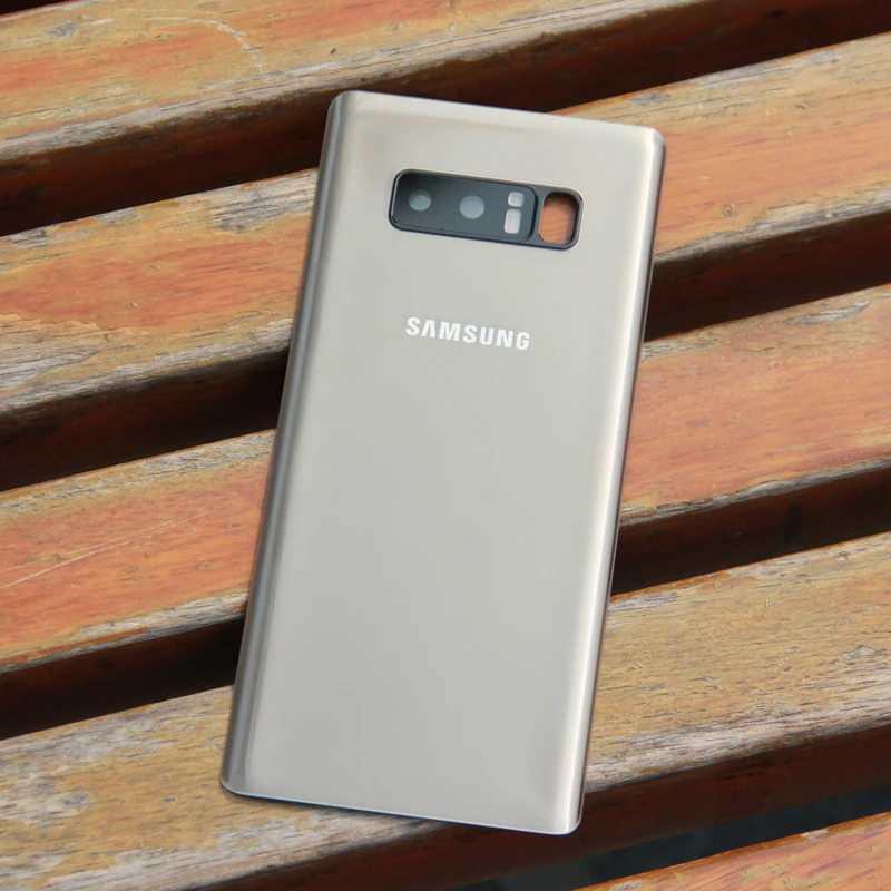 Оригинальная задняя крышка батарейного отсека SAMSUNG GALAXY Note8 SM-N950F N9500 N9508 чехлы для