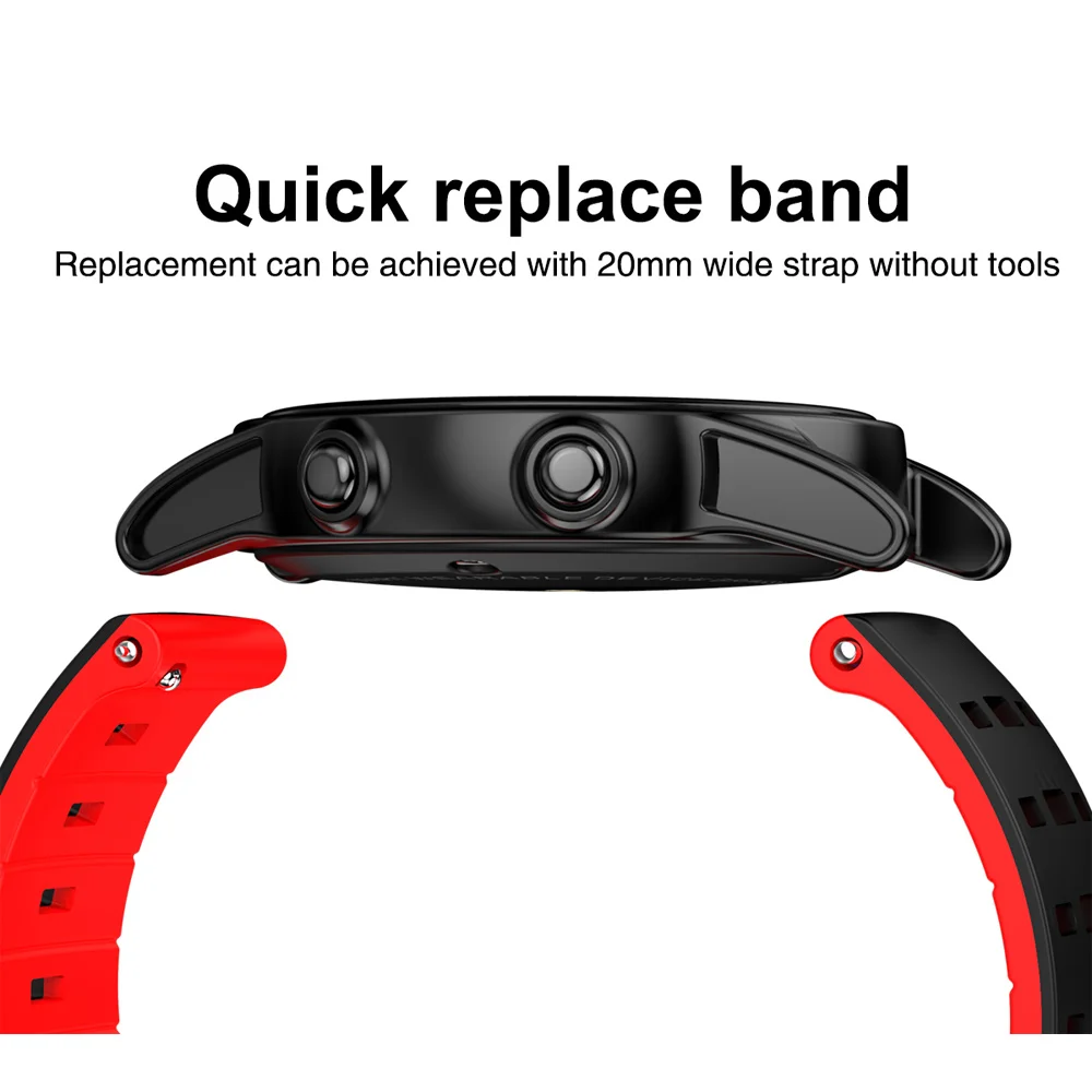 Смарт часы IP67 водонепроницаемый браслет R13 Монитор артериального давления