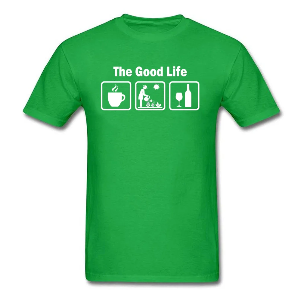 Садовая рубашка The Good Life Мужская футболка семейная женская хлопковая верхняя