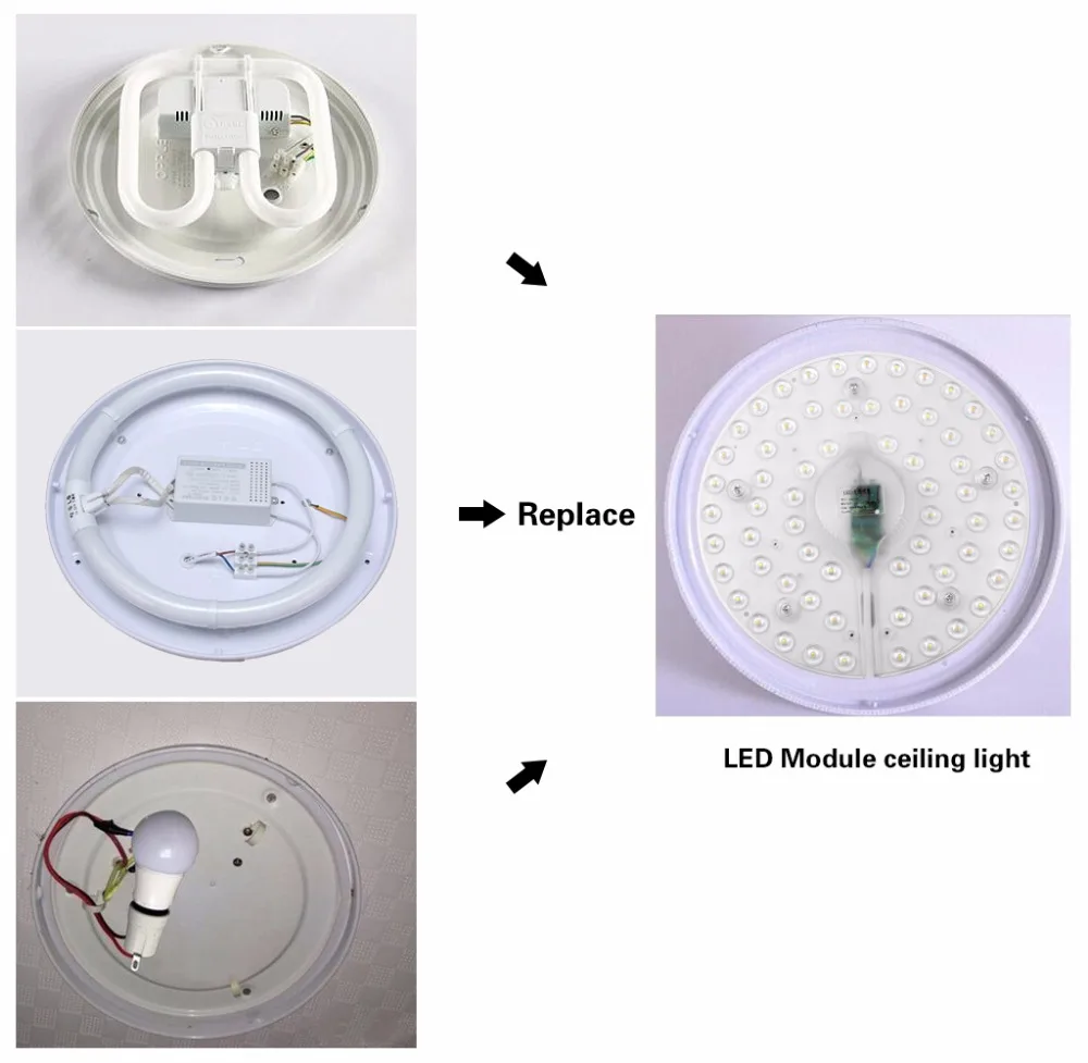 Светодиодный потолочный светильник с регулируемой яркостью модуль источника 220