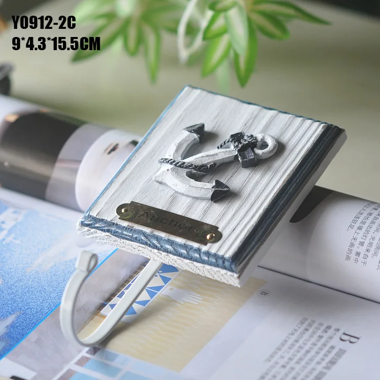 В Средиземноморском стиле Деревянные Крючки Морской Стиль Творческой