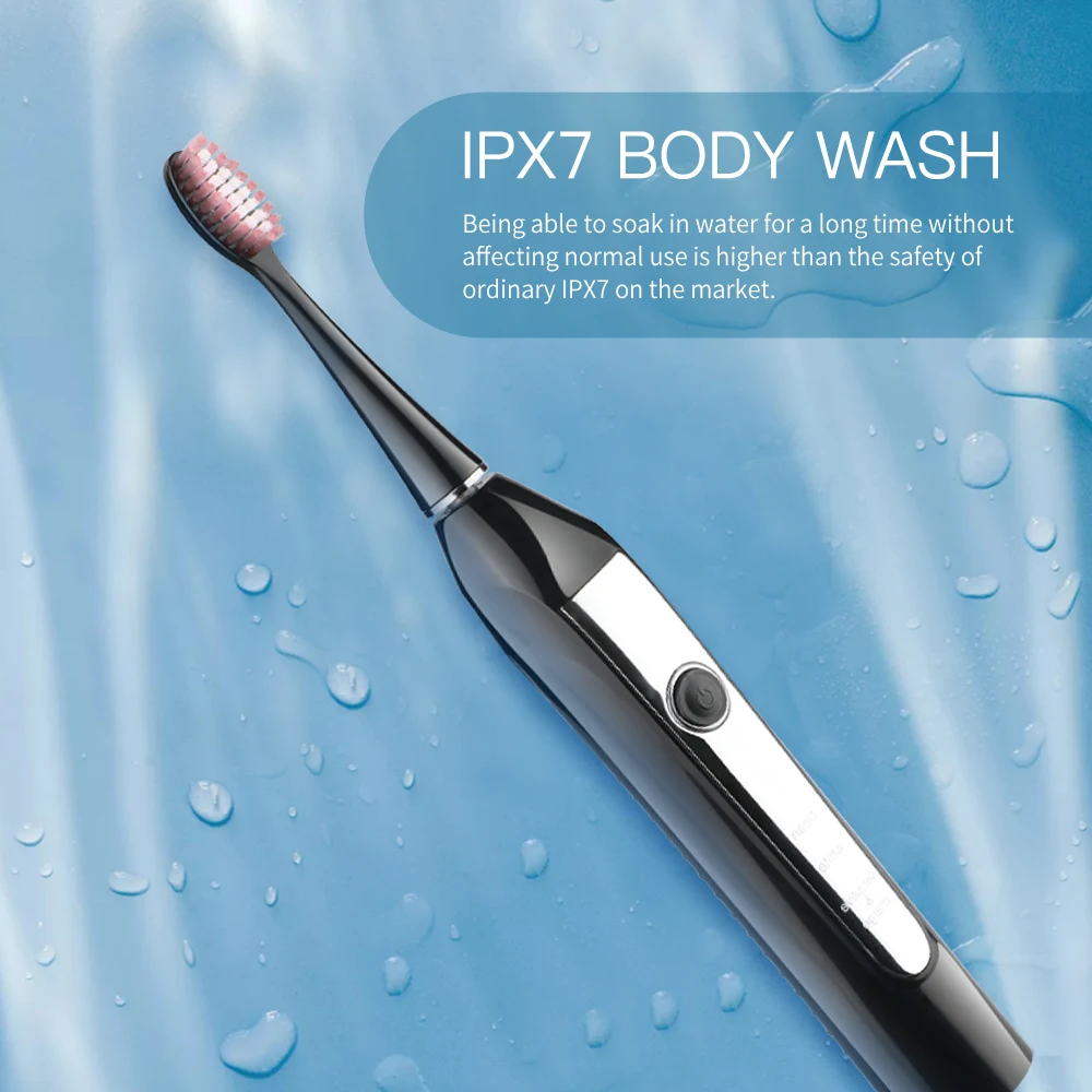 Здесь Мега Зарядное устройство USB зубная щетка ультразвуковая чистая