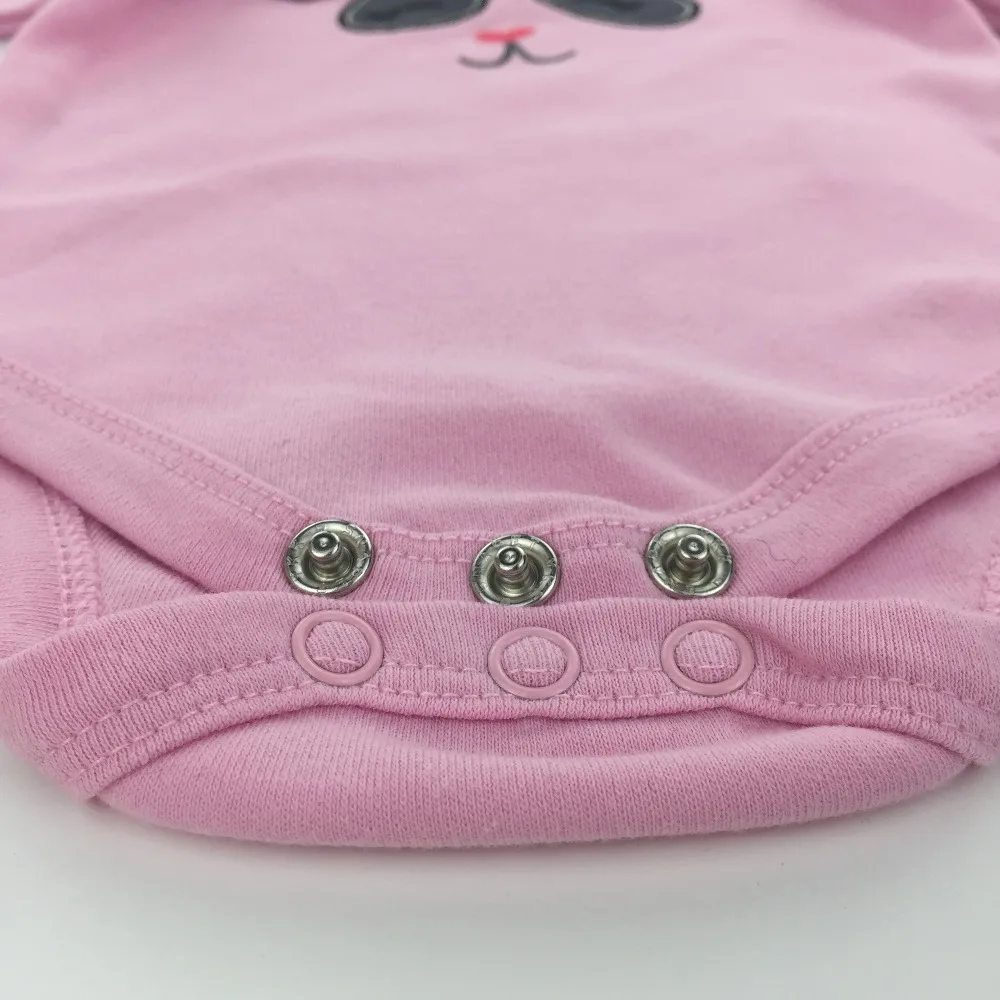 Л. MY. КУ Новорожденный Девочка С Длинным Рукавом боди Clothing Розовый Весна Осень