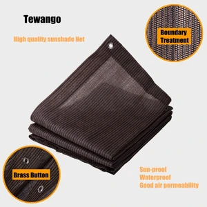 Теванго анти-УФ ПНД сетчатый навес, уличный садовый солнцезащитный тент, тканевый тент для автомобиля, теплица, суккулент, сетка для затенения растений