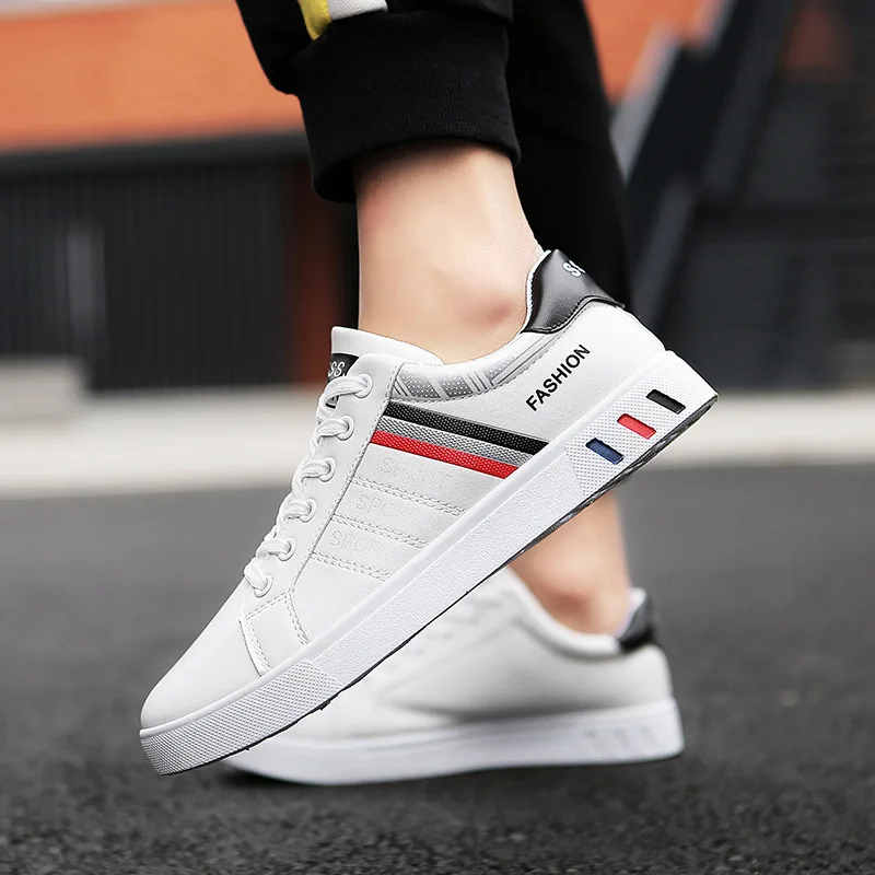 Мужская обувь летние дышащие кроссовки из белой Сетчатой ткани для мужчин