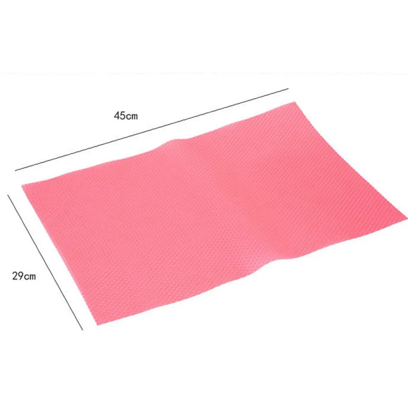 4 шт. материал украшения Антибактериальный можно отрезать противообрастающий нескользящий гигроскопический плесень легко моется коврик для холодильника
