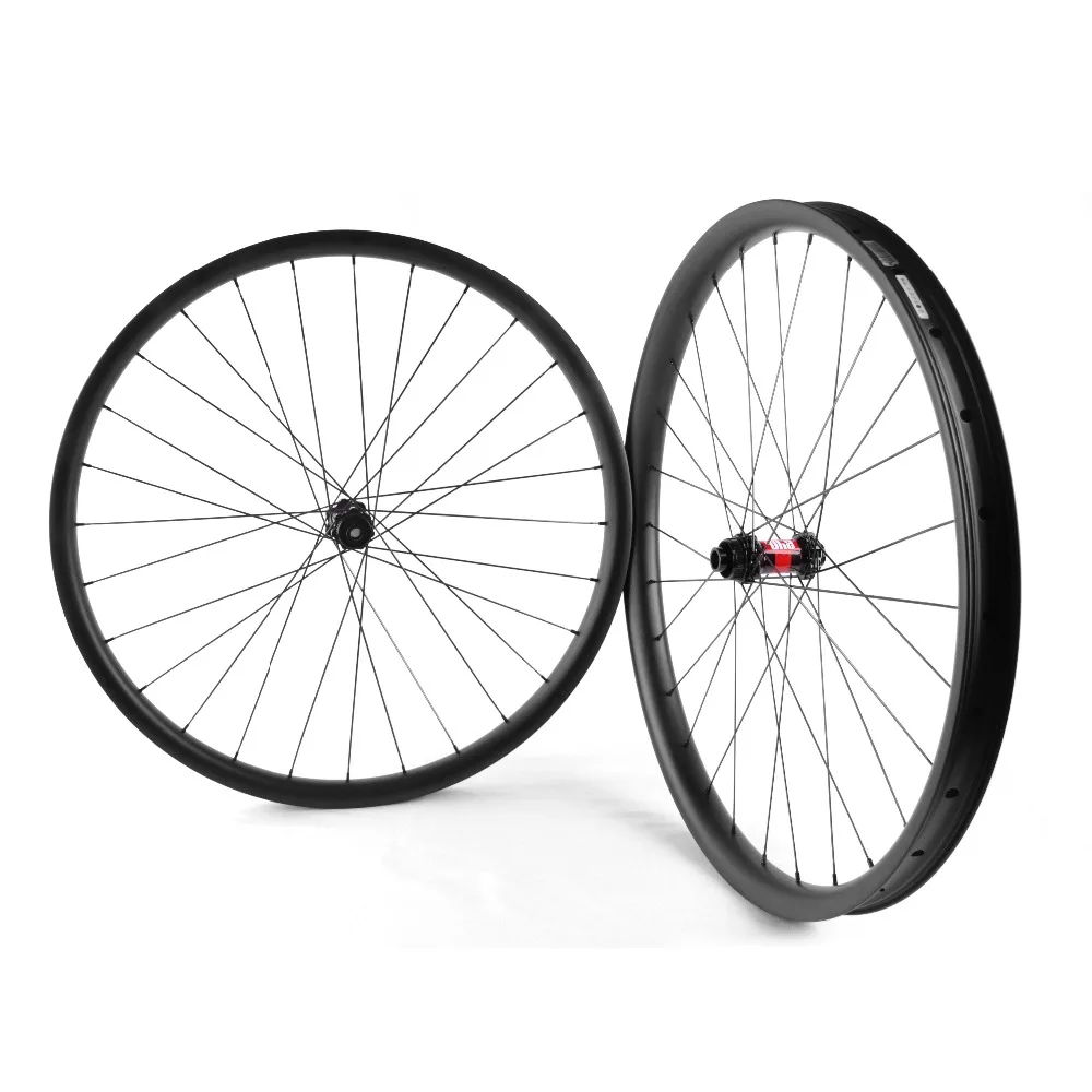 240S BOOST 38 мм широкий ассиметричный 29er углеродный MTB набор колес с сквозной осью