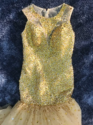 Розовое Moda шампанское золото русалка платье выпускного вечера с кристаллами отражающие платья - Цвет: Золотой
