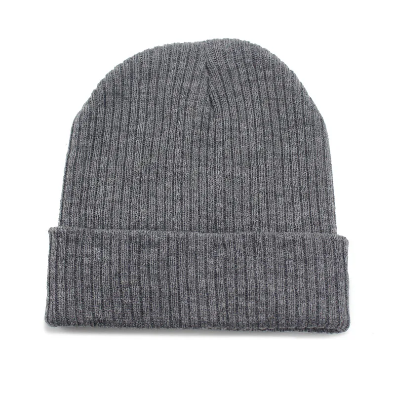 Шапка унисекс зимняя однотонная теплая 2017|beanie knit|knitted caphats unisex |