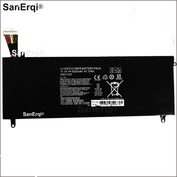 

11,1 V 4300mAh 47.73Wh Новая батарея для GIGABYTE U2442 U24F P34G V1 V2