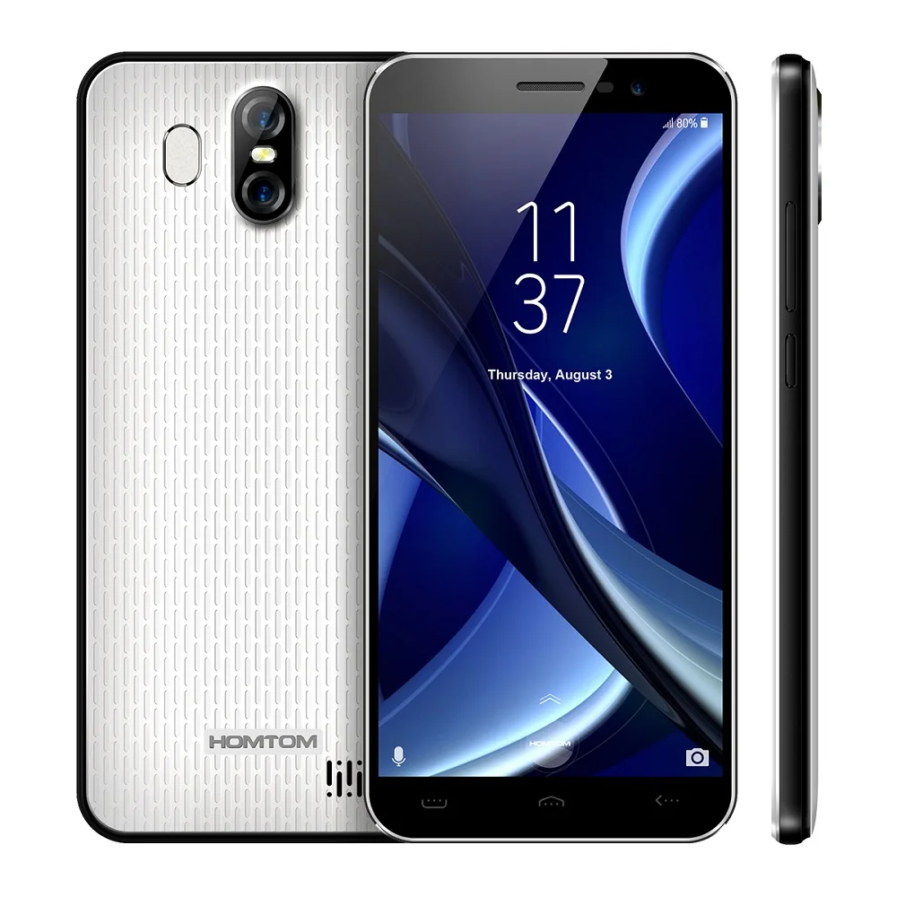 HOMTOM S16 3g смартфон 5 &quotAndroid 7 0 MTK6580 Quad core 1. Гц 2 Гб Оперативная память 16 Встроенная