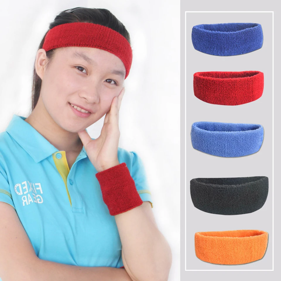 AOLIKES Одежда высшего качества хлопковая ткань для вытирания пота спортивный