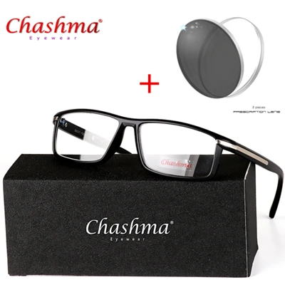 Frame and Lens Дизайнерские фотохромные очки для близорукости, мужские очки-хамелеоны, солнцезащитные очки, обесцвечивание с диоптриями 1,0 1,25 1,50 1,75 2,0 2,50 - Цвет оправы: Frame and Lens