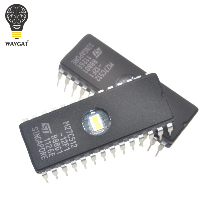 Бесплатная доставка 10 шт. новинка Φ 27C512 DIP 28 EPROM IC CHIPS Drive IC|ic chip|ic epromeic drive |