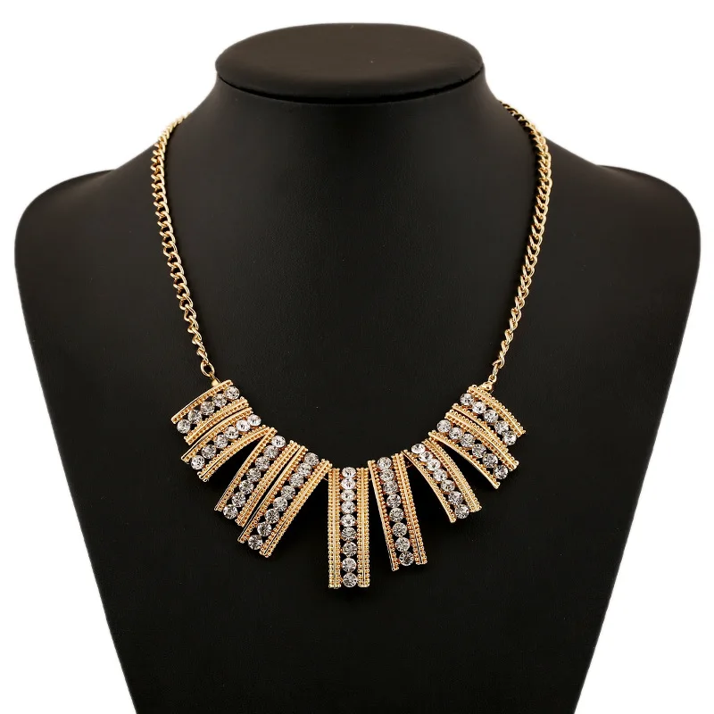 2017 новое прибытие женщины ожерелье ювелирные изделия модный звено цепи cz