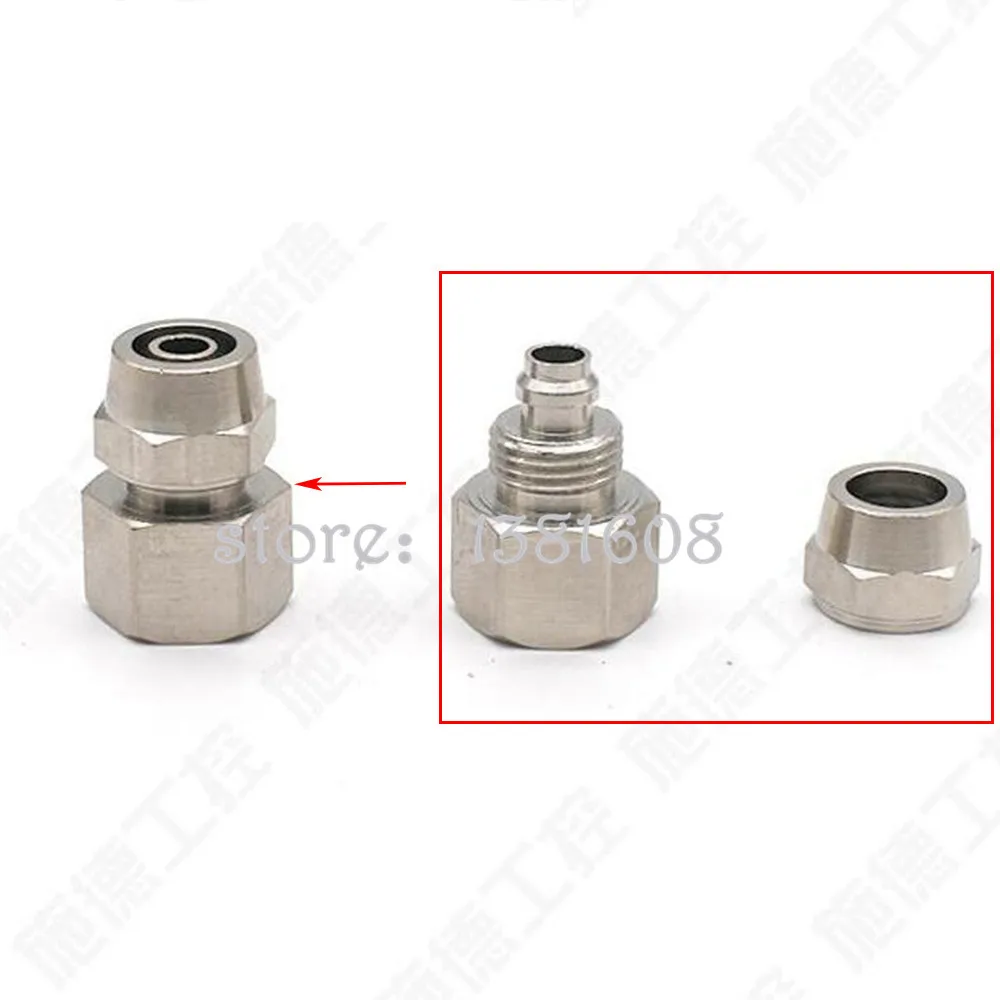 1PC PCF Pneumatic Parts 1/8" 1/4" 3/8" 3/4" 1/2" Female Thread Air Hose Quick Joint Coupler Connector for 6~12mm OD PU Pipe