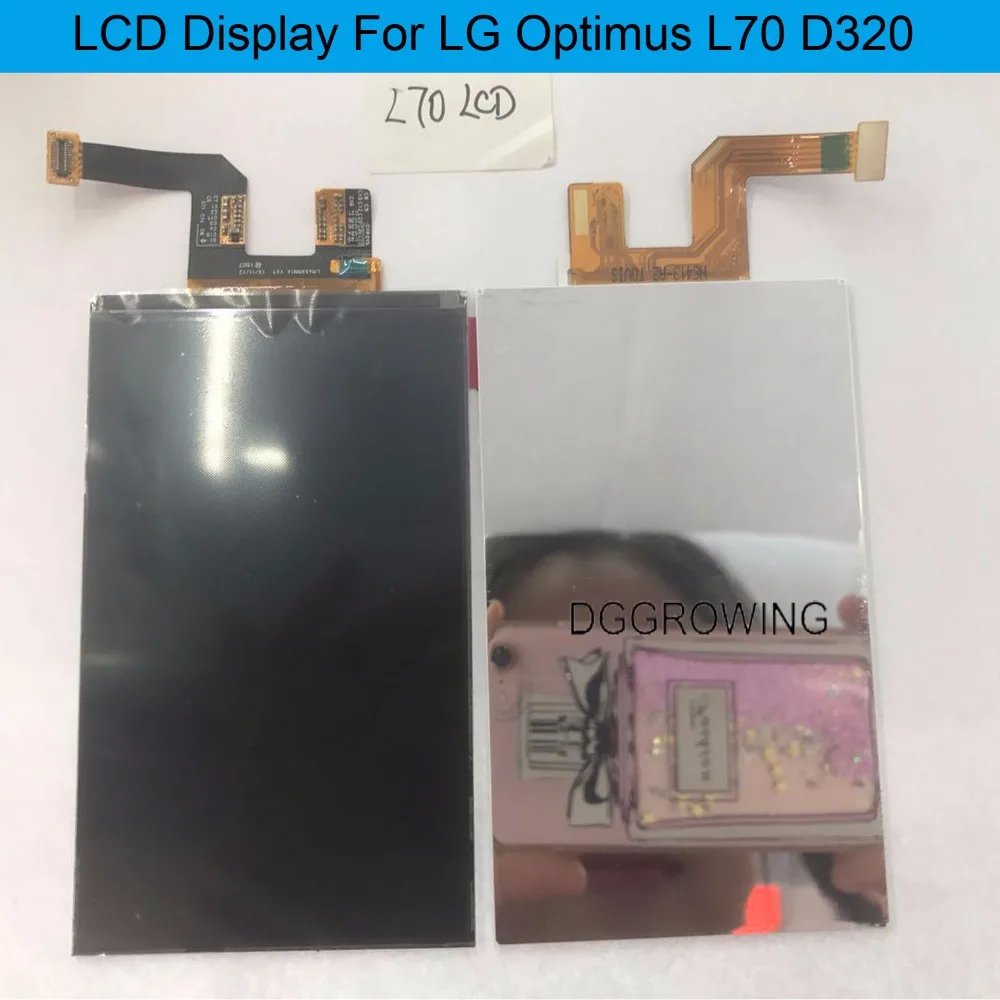 DGGROWING 1 шт./лот Хорошая рабочая Замена ЖК дисплея для LG Optimus L70 D325 D321 D320 с бесплатным