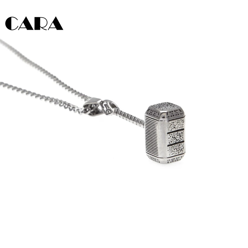 Мужское ожерелье с подвеской Thor молоток из нержавеющей стали 316L 2019