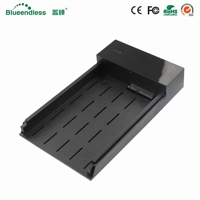 Tool Free 3.5'' Plastic Sata Hdd Case Power Hard Disk Caddy USB 3.0 Sata 6gbps Hdd Enclosures Suit for 8tb Sata Computer Hdd Ssd
