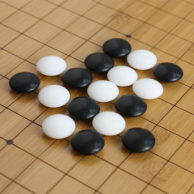 BSTFAMLY Go Chess 19Road Chessboard 44 см * 47 2 Back is Chinese Old Game of Weiqi International Checkers LB33|game go|go chessgame go |
