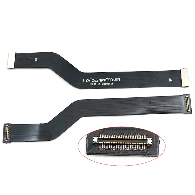 

10pcs/lot New Main Motherboard Connector LCD Flex Cable For Xiaomi Redmi Note 7 Replacement Part
