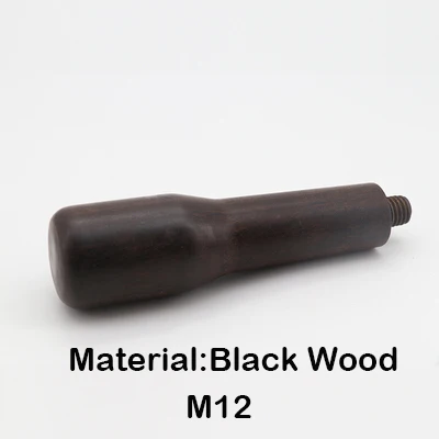 Эспрессо кофе Portafilter ручка M10/M12 кафе машина твердая деревянная ручка Кофеварка Инструменты Аксессуары для бариста - Цвет: K
