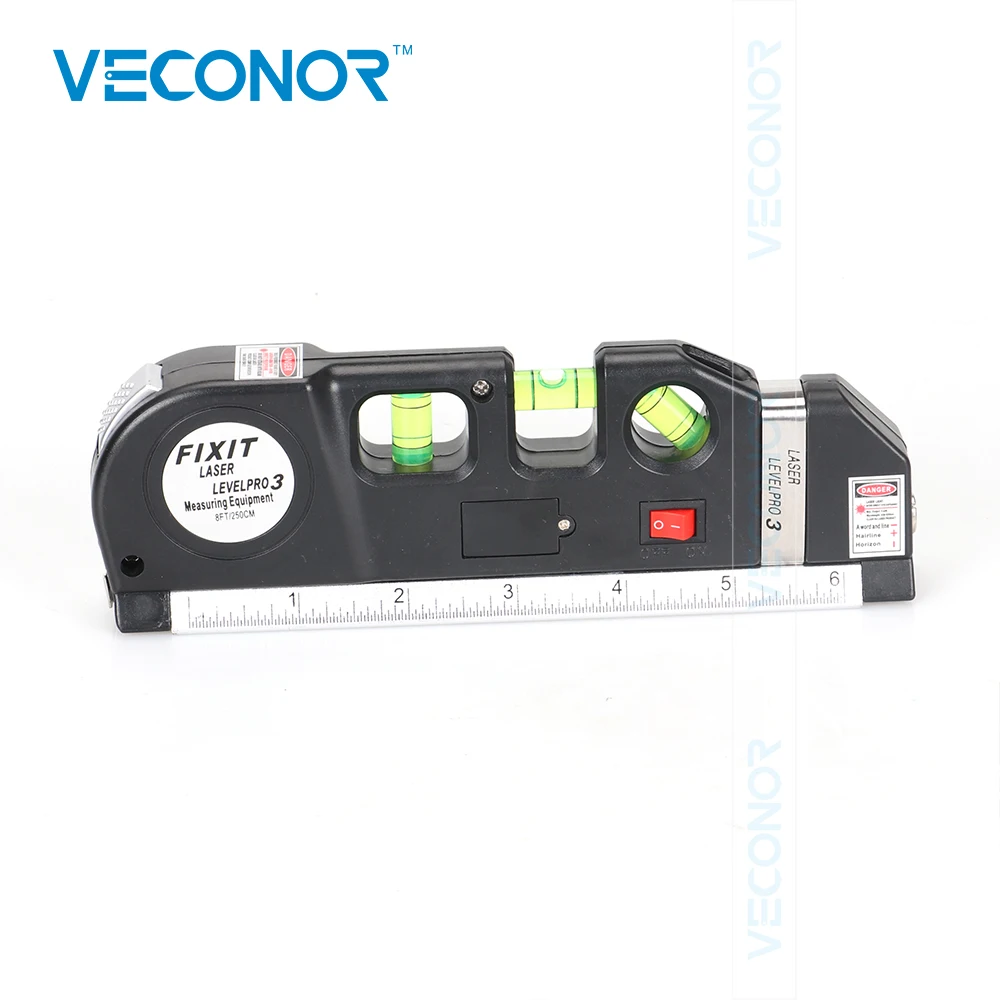 Veconor профессиональный лазерный уровень измерительное оборудование вертикальные