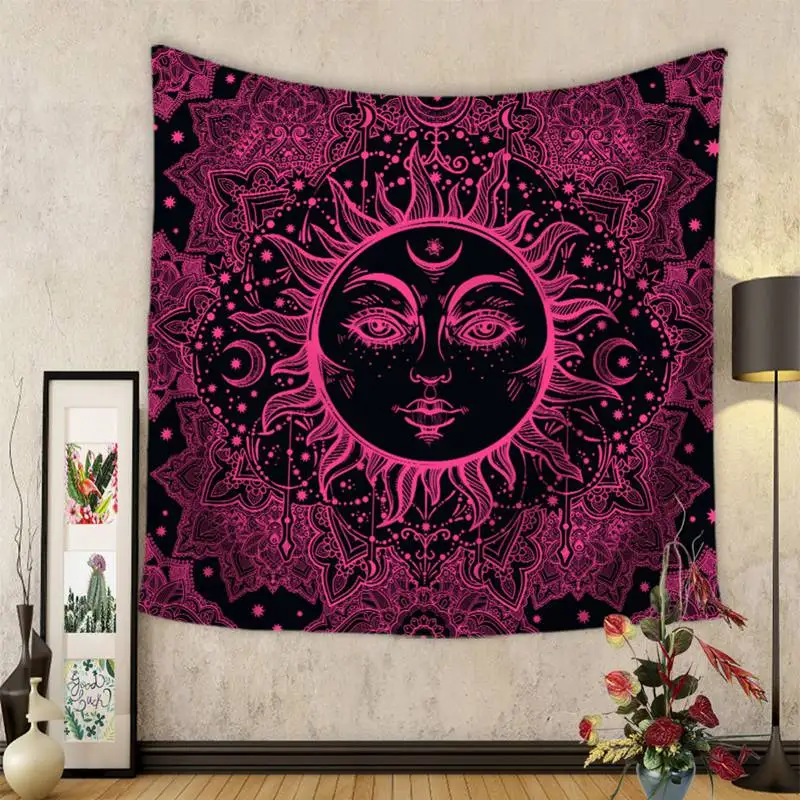 Серия Bohemia Sun, домашний декоративный гобелен, гобелен для домашнего декора, гостиной, спальни