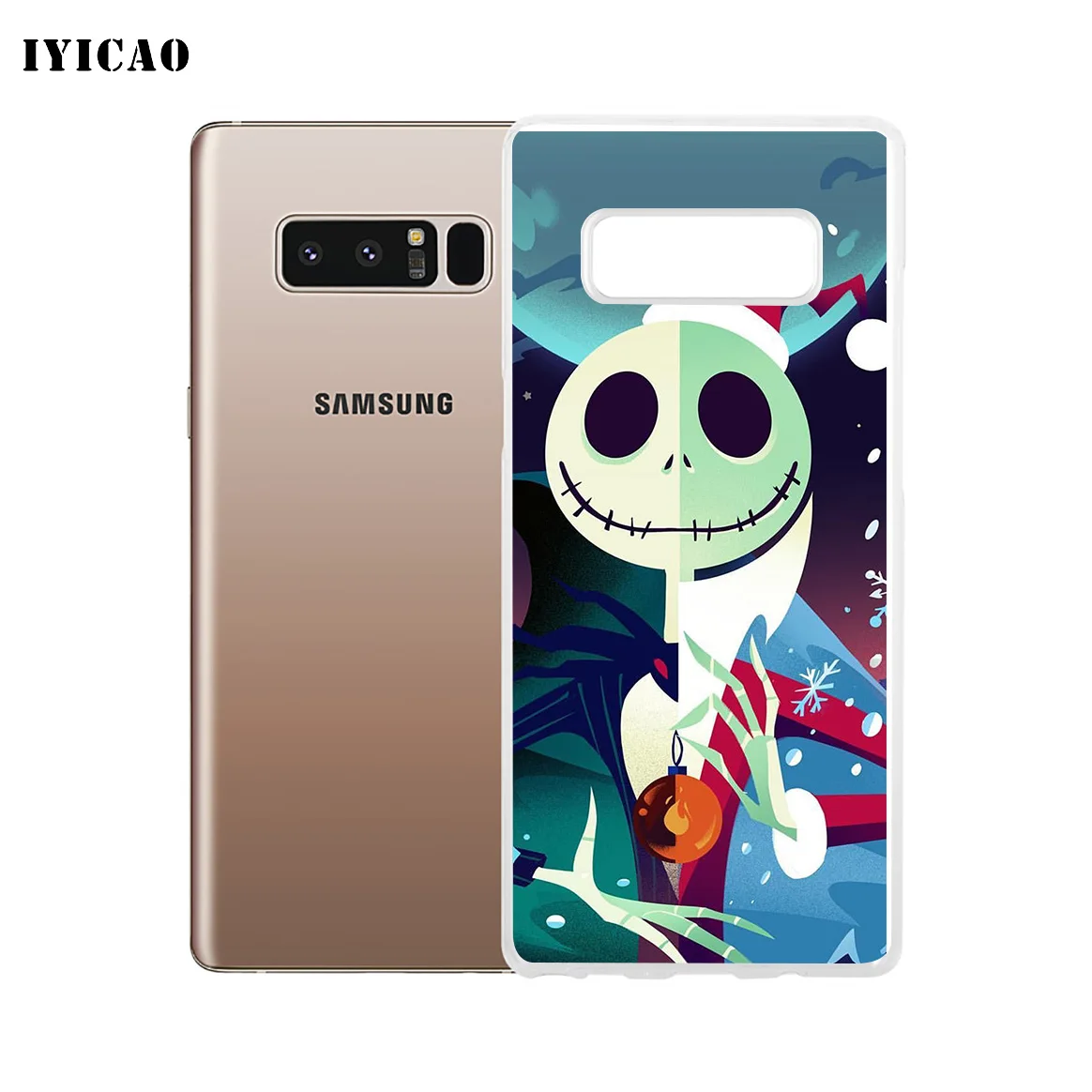 IYICAO Кошмар перед Рождеством Мягкий силиконовый чехол для телефона Samsung A5 A6 Plus A7 A8