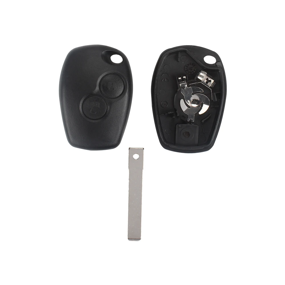 VDIAGTOOL 10 Pieces 2 buttons Remote Car key shell for Renault Megane Modus Clio Kangoo Logan Sandero Duster Alarm | Автомобили и