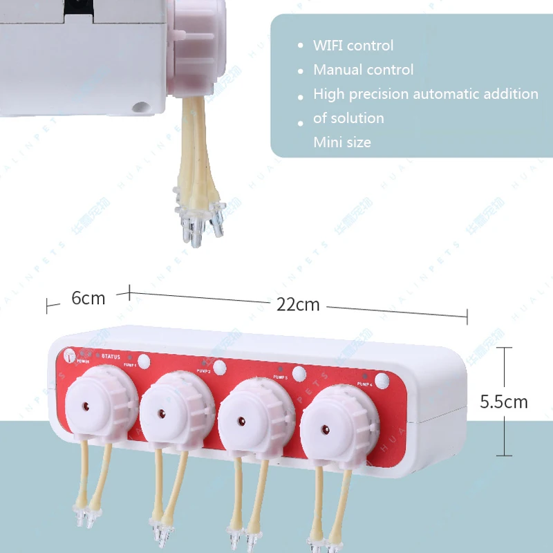 JEBAO mini titration pump titration system aquarium automatic titration pump plus liquid pump DOSER 3.4 WiFi link APP control